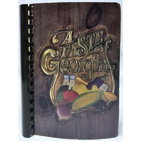 A Taste Of Georgia Recipe Cookbook Newnan Junior Service League 1994 - Picture 1 of 9